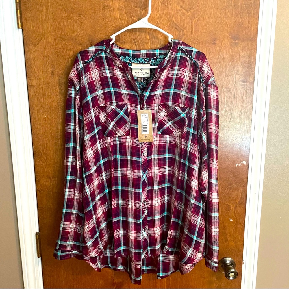 Legendary Whitetails Women’s flannel tunic